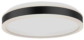 LED Плафониера LED/18W/230V 4000K Ø 35 см черен