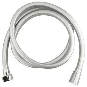 Пластмасов душ маркуч в сребрист цвят Quadroflex – Sapho