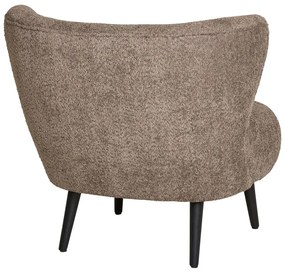 Кафяво кресло от букле Covelo – House Nordic