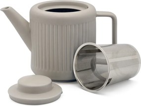 Сив порцеланов чайник с цедка 1,2 l Skagen – Bredemeijer