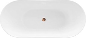 Свободностояща акрилна Вана Rea Ferrano Slim 160