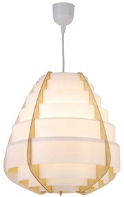 Бяло висящо осветително тяло Nagoja – Candellux Lighting