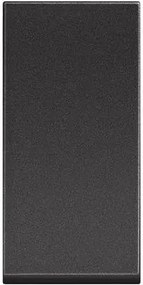 BTICINO Еднополюсен ключ 1 мод. 10A цвят Черен Classia Pro  - RG4001P