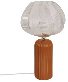 Настолна лампа atmosphera Phylas, 46 cm, Керамика - Теракота