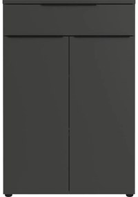 Антрацитен висок скрин 81x120 cm Mailand - Germania