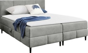 Тапицирано легло Box Best II-Сиво-140 x 200