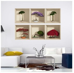 Комплект от 6 стикера с 3D ефект - Ambiance