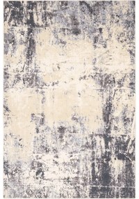 Бежов вълнен килим 133x180 cm Concrete - Agnella