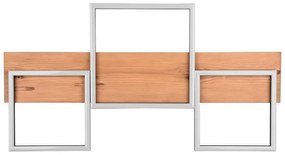 Черно и естествено LED затъмняващо се осветително тяло за таван 34x65 cm Harper – Trio