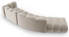 Бежов ъглов диван (десен ъгъл) Lupine – Micadoni Home