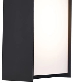 Модерна външна стенна лампа черна вкл. LED IP65 - Packet