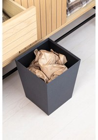 Черно кошче за боклук Sofia Canvas Paper Laminate – Bigso