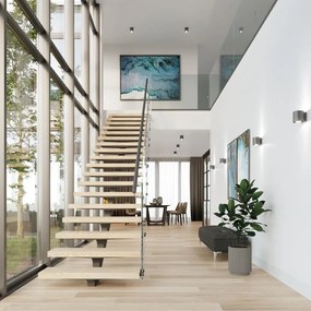 Тъмносива стенна лампа ø 10 cm Roda – Sollux