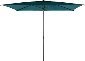 Прав накланящ се чадър Hesperide Loompa, 2x3 m - Синьо-зелен