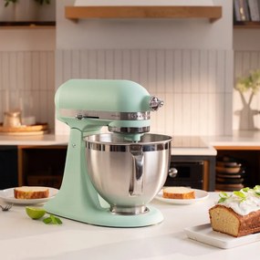 Планетарен миксер KitchenAid Artisan Spearmint Color of the year 2026 5KSM195PSESD, 300W, 4.7 л, ти, Мента