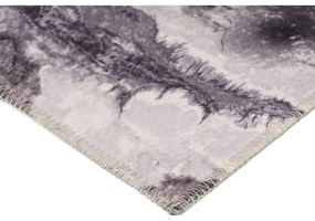 Сив килим за миене 80x50 cm - Vitaus
