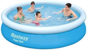 Bestway - Басейн с надуваем ринг и помпа 366 x 76cm 57274