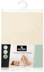 LORELLI Classic Чаршаф стреч - трико 60/120 см. ЕКРЮ
