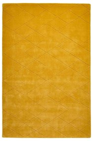 Вълнен килим в цвят горчица , 150 x 230 cm Kasbah - Think Rugs