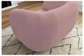 Светлорозово кресло Celine – Bobochic Paris