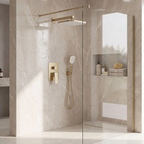 Душ система за вграждане Rea Joe Brush Gold + BOX