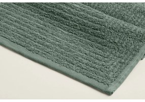 Зелена памучна кърпа и хавлия за баня в комплект от 2 броя - Foutastic