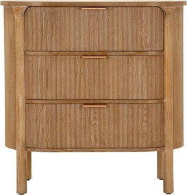 Скрин от масивна ела в естествен цвят 80,5x82x47 cm Gothenburg – Mauro Ferretti