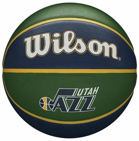 Баскетболна Топка Wilson  NBA Team Tribute Utah Jazz Син