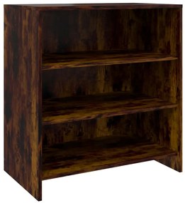 813008 vidaXL Сайдборд, опушен дъб, 70x40,5x75 см, инженерно дърво
