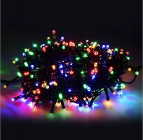 Коледни LED лампички за елха - многоцветни 500 LED/38 m