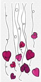 Декоративни стикери за стена Little Hearts S