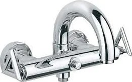 Смесител двуръкохватков Atrio за душ/вана