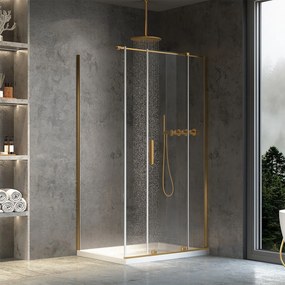 Душ кабина REA Montana Gold Brush 140x90