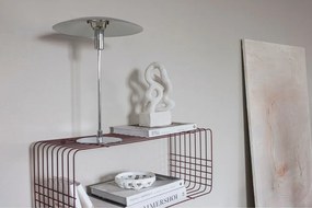 Бордо на няколко нива метален стенен рафт 70 cm Wire – Mette Ditmer Denmark