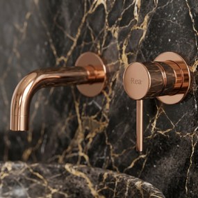 СМЕСИТЕЛ за вграждане Rea Lungo Copper + BOX
