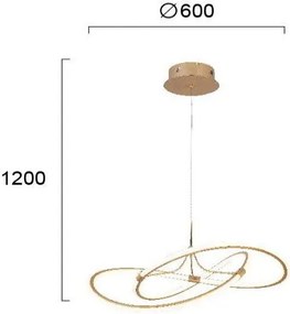 Таванна светлина Viokef Lorra