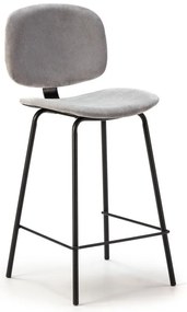 Светлосиви бар столове в комплект от 2 бр. (височина на седалката 66 cm) Arus – Marckeric