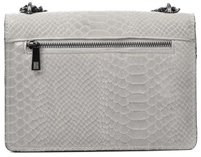 Бежова кожена чанта Fiona - Renata Corsi