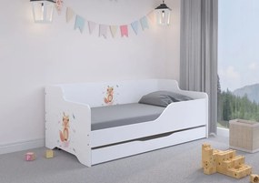 Детско легло със сладка лисица 160х80 см