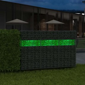 142315 vidaXL Стъклени камъни за габион, зелени, 60-120 мм, 25 кг