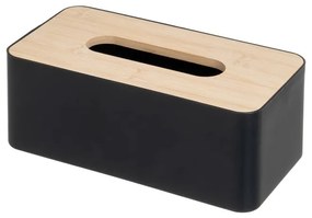 Кутия от пластмаса и бамбук за носни кърпички – Casa Selección