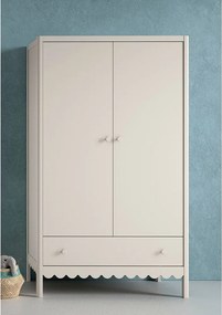 Бежов детски гардероб 110x190x55 cm Swingo – Vipack