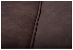 Кафяв диван от изкуствена кожа 224 см Copenhagen - Scandic