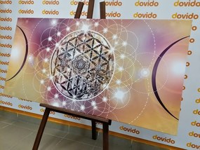 Картина на платно – Очарователна Мандала