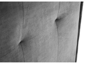 Сива табла за легло 160x120 cm Monica – Milo Casa