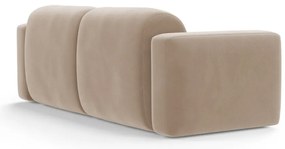 Бежов кадифен диван 220 cm Strino – Cosmopolitan Design