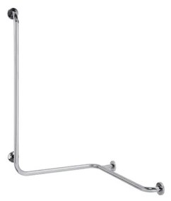 Дръжка за душ 66x118 cm неръждаема стомана/сребриста