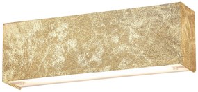 RABALUX Morpheus 5684 аплик/ златно фолио/бял, LED 6W 420 3000 с ключ H250mm - 5684