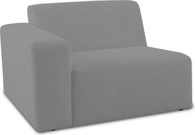 Сив модулен диван от букле (ляв ъгъл) Roxy – Scandic