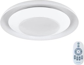 Eglo 97317 - Димируемо LED таванно осветително тяло CANICOSA LED/24,5W/230V + дистанционно управление